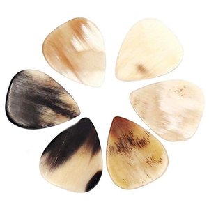 Púas de Guitarra Hechas a Mano con Cuerno Natural, Textura Única, Juego de Púas Duraderas para Guitarra Acústica y Eléctrica, Venta al Por Mayor para Exportación - Product Image 4