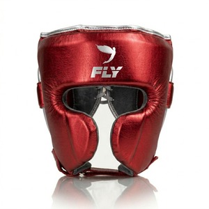 Protector de Cabeza de Cuero Genuino Transpirable con Cierre de Gancho y Bucle para Entrenamiento de Boxeo, Personalizado al por Mayor - Product Image 3