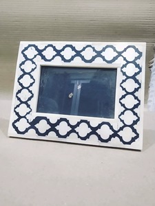 Elegant Bone Inlay Picture Frame Handmade Artistic <b>Accessory</b> For <b>Bedroom</b> Living Room Office Desk Shelf Decoration - Product Image 5