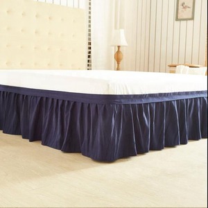 Falda de Cama de Nuevo Diseño Estilo Europeo, 100% Fibra de Algodón, Color Sólido, Cómoda, para Uso Doméstico - Product Image 6