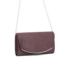 กระเป๋าคลัตช์สำหรับงานราตรี P24148แฟนซีกาแฟ - Product Image 2