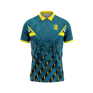 Camiseta de Cricket Personalizada, Transpirable, de Poliéster, para Hombre, de Secado Rápido, Ligera, Uniforme Deportivo para Equipo, UPF 50+, Elástica en Cuatro Direcciones - Product Image 5