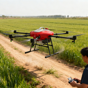โดรนพ่นยาทางการเกษตรระดับมืออาชีพ 20 ลิตร แบบ 6 ใบพัด น้ำหนักบรรทุก 48 กิโลกรัม บินได้ 1-2 เอเคอร์ต่อนาที ประสิทธิภาพสูง พร้อมระบบ GPS สำหรับการเกษตร - Product Image 3