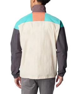 Customized Wholesale Price <b>Men</b> Plus Size Windbreaker <b>Jacket</b> Stand Collar Zipper Closure <b>Summer</b> High Quality Windproof Breathable - Product Image 1