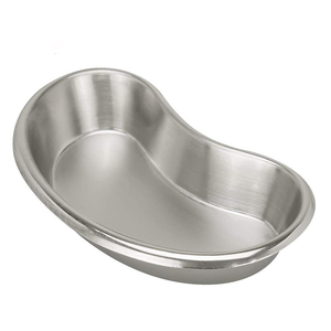 Bandeja renal de alta calidad 8"/4" con forma de riñón, tamaño personalizado, hueca, para uso médico-quirúrgico, precio al por mayor, OEM - Product Image 1