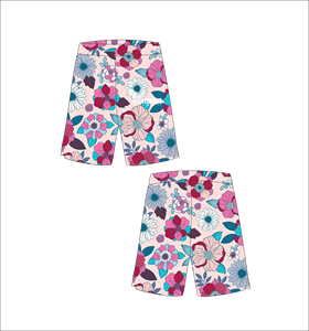 Custom <b>Pink</b> and Red Floral Print Basketball <b>Shorts</b> Lightweight Breathable Mesh Athletic Training Streetwear Performance <b>Shorts</b> - Product Image 1
