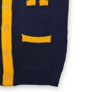 OEM Custom Luxury Comfortable Letters Knitted Hot Selling Anti Wrinkle Anti Shrinking Unisex Knitted <b>Cardigan</b> - Product Image 5