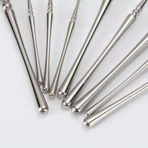 Juego de Cubiertos de Acero Inoxidable 100% Pulido a Espejo, Juego de 5 Piezas Único con Tenedor, Cuchillo y Cuchara para la Cena, Importado de la India - Product Image 2