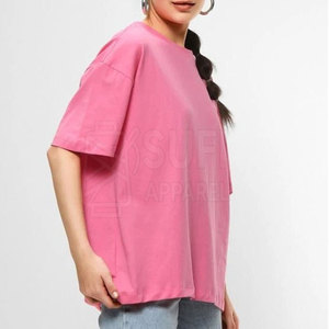Camisetas Casuales de Talla Grande para Mujer, de Verano, que Absorben la Humedad, de Secado Rápido, Transpirables, 100% Algodón - Product Image 4