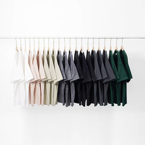 Customization Oversized T-Shirt 300 Gsm High Quality Wholesale Luxury Tee Shirts Graphic Custom Brand Plain <b>Tshirts</b> For Printing - Product Image 5