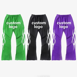 Fabricantes de Ropa, Sudadera con Capucha y Pantalones Deportivos Personalizados con Bordado Desgastado, Invernales, Gruesos, 100% Poliéster, Transpirables, con Diseño Floral - Product Image 4