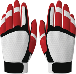 Guantes de Bateo de Cuero de Alta Calidad Sinewy Sports, Negros y Amarillos, Duraderos, Transpirables, Ligeros, con Cierre de Gancho y Bucle, Unisex para Adultos - Product Image 2