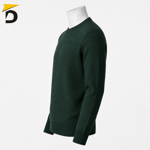 Pull en cachemire à col rond pour homme Darsa Impex, texture fine, chaleur naturelle, silhouette confortable, élégant pour tous les jours - Product Image 2