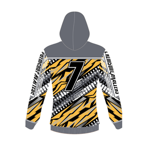 Winter Sublimation Basketball Warmup Hoodies Thermal Fleece Sublimation Basketball Uniforms Thick Basketball Warmup Gear - Product Image 3