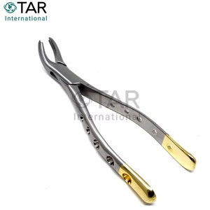 Pinzas de Extracción Dentales Universales Alemánas, Instrumentos Médicos Dentales, Mandíbulas Dentadas para Extraer Molares Inferiores 1er y 2do - Product Image 2