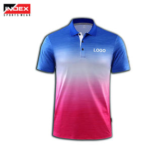 INDEX Men's <b>Red</b> Black Color Blocked Short Sleeve <b>Polo</b> <b>Shirt</b> Quick Dry Sporty Knitted Regular Fit - Product Image 6