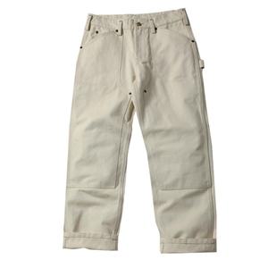 Jean en denim selvedge brut non lavé de haute qualité en coton, coupe ample, style gothique, jambe large, pour homme - Product Image 1