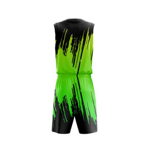 Camiseta de Baloncesto Personalizable para Hombre, Uniforme de Baloncesto Sublimado con Color Personalizado - Product Image 2