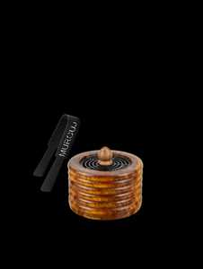 Handcrafted Wooden Bakhoor Burner Arabic Mabkhara <b>Incense</b> <b>Holder</b> for Bakhoor Frankincense and Traditional Fragrance - Product Image 5