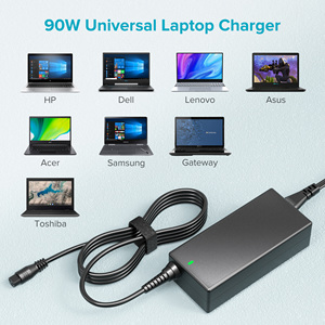 อะแดปเตอร์โน้ตบุ๊ค 90W AC สำหรับ HP Dell Gateway Toshiba Lenovo Acer Asus <span class=keywords><strong>Samsung</strong></span> Sony Fujitsu โน้ตบุ๊ค อัลตร้าบุ๊ค โครมบุ๊ค - Product Image 6