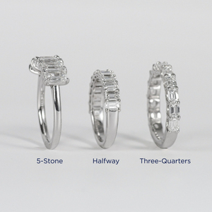 Anillo de bodas con diamante ovalado cultivado en laboratorio de 3.10 quilates, elegante anillo de diamantes con cesta cerrada para novias. - Product Image 3