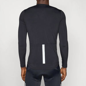 Maillot de cyclisme thermique personnalisé 2026 de haute qualité, unisexe, respirant, manches longues, impression numérique, 100 % polyester, hiver, grandes tailles - Product Image 2