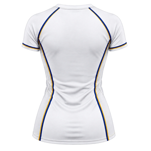 T-shirt de compression pour femmes Sigma Gamma Rho, personnalisé, sororité grecque, athlétique, extensible, manches courtes, entraînement, fitness, vente en gros - Product Image 2