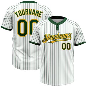 Maillot de sport unisexe OEM personnalisé pour équipe, grande taille, softball, deux boutons, 100 % polyester respirant, manches courtes, couleur unie, vente en gros - Product Image 1