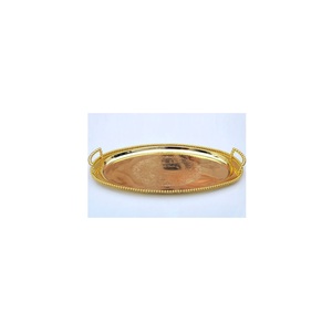 Elegante bandeja de servir pulida, bandeja decorativa para el hogar, bandeja de servir para restaurante, exhibición de postres, bandeja decorativa para cocina y hogar - Product Image 5