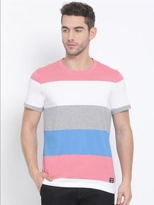Chemise décontractée pour homme à double boutonnage, 100% coton, écologique, à manches courtes, col rond, en tissu tricoté, pour l'été - Product Image 5