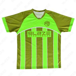 ชุดฝึกฟุตบอลผ้าโพลีเอสเตอร์ชุดฝึกเล่นฟุตบอลของเด็กผู้ชายเครื่องแบบของผู้ชายชุดฟุตบอลฝรั่งเศสดีไซน์ใหม่100% ออกแบบได้ตามต้องการ - Product Image 1