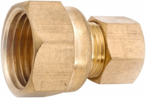 Connecteur de compression femelle en laiton sans plomb forgé à chaud certifié ISO X OD - Résistant à la corrosion basse pression - Product Image 4
