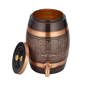 Artisan Made Copper Water Dispenser Hand Crafted Copper Water Dispenser High Gloss Finish Wholesale Copper Water Dispenser - Product Image 6