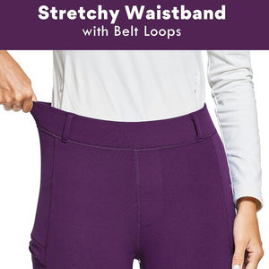 Pantalones de equitación de diseño flexible y larga duración con construcción ligera y ajuste estable. - Product Image 4