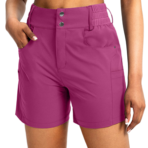 Shorts de Golf Personalizados 2026 con Logotipo, Cintura Alta, Tela Elástica, Secado Rápido, Ligeros, Transpirables y que Absorben la Humedad para Mujer - Product Image 1