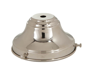 Support de lampe antique en laiton pour abat-jour de 4 pouces. 2 vis à œillets de 1/2 pouce de profondeur et 3 vis. Tiges de fixation à trou central 1/8 IP - Product Image 3