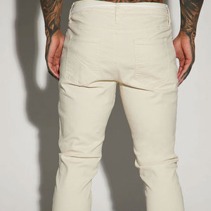 New Arrival Custom Breathable <b>Material</b> Made Men <b>Denim</b> Pants / Light Weight Custom Private Label Men <b>Denim</b> Pants - Product Image 3