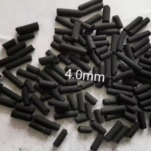 Charbon actif colonnaire anthracite de qualité industrielle pour le traitement de l'eau, les additifs pétroliers, les produits chimiques pour le papier et les granulés de cendres de coco. - Product Image 4