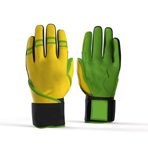 Gants en cuir Cabretta de la série Elite - Contrôle et confort maximum de la batte pour les athlètes de baseball professionnels - Product Image 5