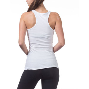 Camiseta sin mangas de algodón suave para mujer, camiseta de verano sin mangas, camiseta interior cómoda para gimnasio, fitness, deporte. - Product Image 3