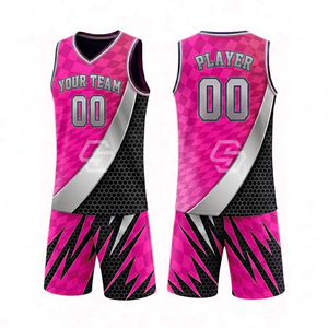 Maillot de basketball personnalisé de haute qualité, unisexe, col en V, sans manches, respirant, en maille, 180g polyester, impression personnalisée pour adultes - Product Image 4