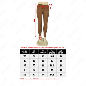 Femmes taille haute contrôle du ventre Yoga Leggings Gym Fitness pantalon bout à bout Spandex/Nylon solide motif taille élastique élastique - Product Image 6