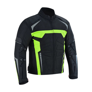 Veste de moto en Cordura de couleur unie, design personnalisé de haute qualité, fabrication directe, veste de motard en Cordura de haute qualité, logo personnalisé - Product Image 2