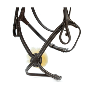 Brida de Cuero Profesional de Alta Calidad para Caballo, Transpirable, Modelo Personalizado 10124bl, Equipo Ecuestre para Montar a Caballo, Venta Caliente - Product Image 6