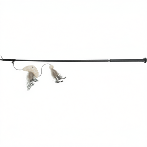 Juguete Interactivo para Gatos XXL de 65 cm con Varita de Juego y Peces de Plástico/Tela con Hierba Gatera para Movimiento y Diversión - Product Image 2