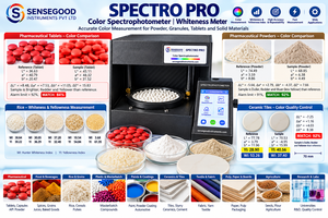 Spectrophotomètre numérique de mesure de la blancheur pour poudres, comprimés, granulés, riz, sucre, sel - Sensegood SpectroPro - Product Image 5