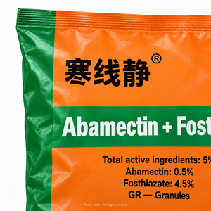 HANXIANJING 0,5% Abamectine 4,5% Fosthiazate GR Nématicide pour les nématodes de la tuteur de concombre 800g Sac - Product Image 5