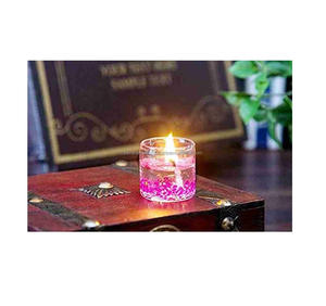 Récipient de cire en verre transparent, pot de bougie solide, cylindre votif, récipient de cire pour la maison, la Villa, le dîner et l'éclairage de mariage - Product Image 1