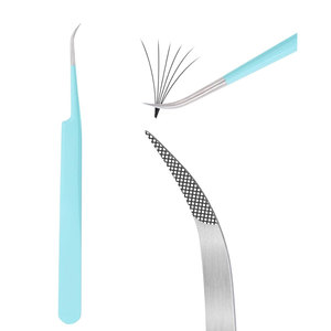 Pince à épiler pour extensions de cils en acier inoxydable de qualité supérieure, durable, à faible MOQ et très vendue - Product Image 1