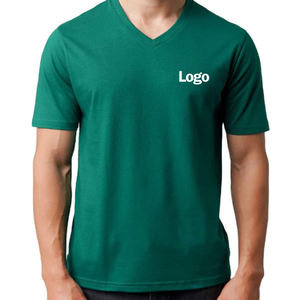 เสื้อยืดคอกลมแขนสั้นทรงปกติสำหรับผู้ชาย ผ้าฝ้ายคุณภาพสูง 100% แห้งเร็ว ระบายอากาศได้ดี สวมใส่สบาย - Product Image 1